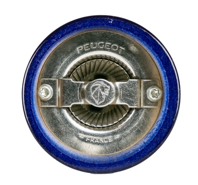 Peugeot Bistro Blue Lacquer Pepper Mill - 10 cm / 4"