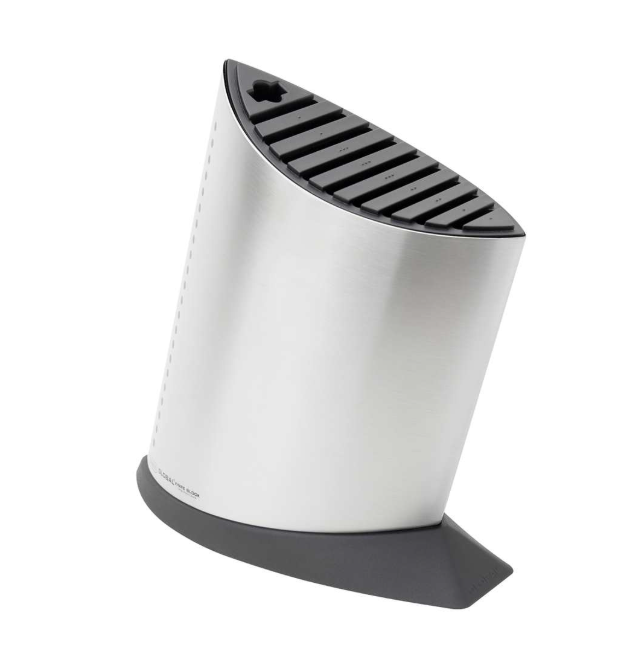 Global Knife Block Holds 10 Knives Ship Shape Stainless Steel Global by Kitchen Niche