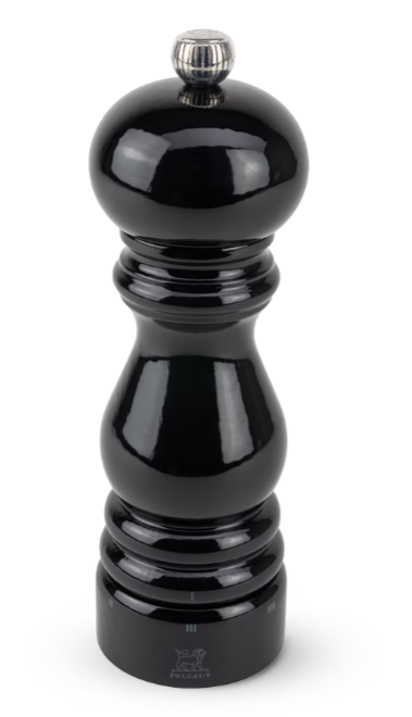 Peugeot Paris U’Select Black Lacquer  Salt Mill - 18 cm / 7"