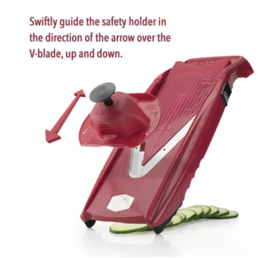 Swissmar Borner V-Power V-Slicer Mandoline Slicer – Red by Kitchen Niche