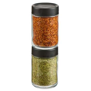 Trudeau Stacking Spice Jars – Set of 6 – Large KitchenNiche.ca by Kitchen Niche