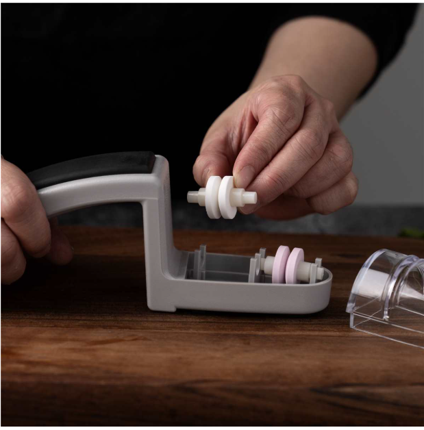 Global MinoSharp Ceramic Wheel Replacement (White=Rough) (for 71G220) Global by Kitchen Niche