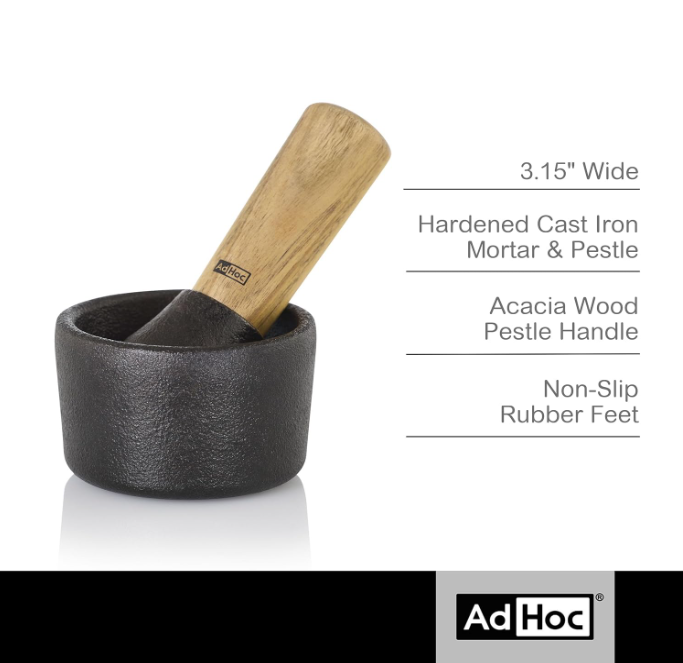 AdHoc Camo.8 Mortar & Pestle by Kitchen Niche