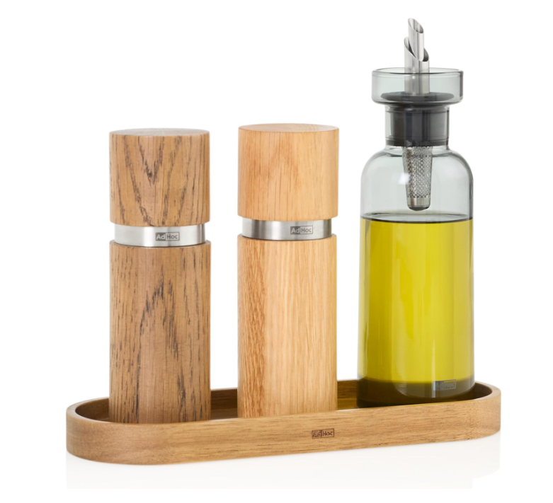 AdHoc Aromapour Oil and Vinegar Dispenser Set – 300 ml