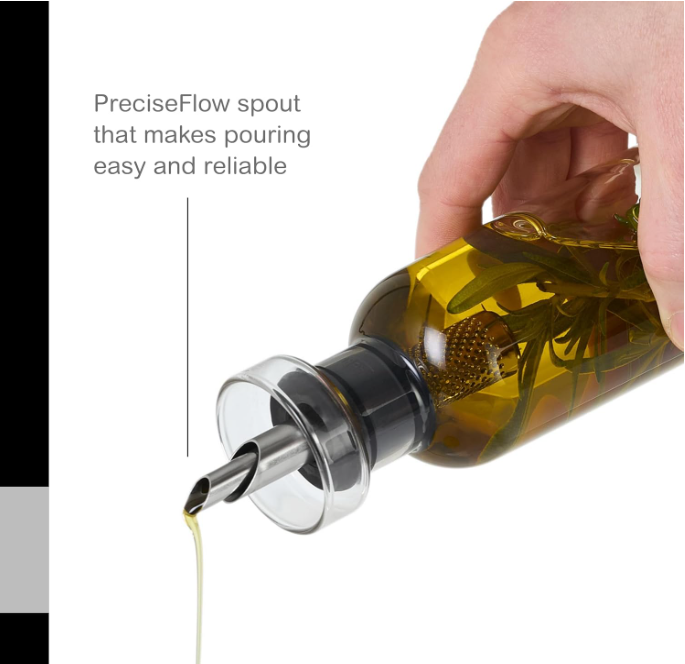 AdHoc Aromapour Oil and Vinegar Dispenser Set – 300 ml