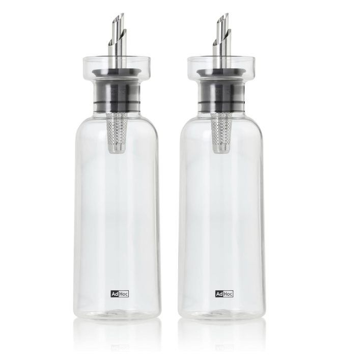AdHoc Aromapour Oil and Vinegar Dispenser Set – 300 ml
