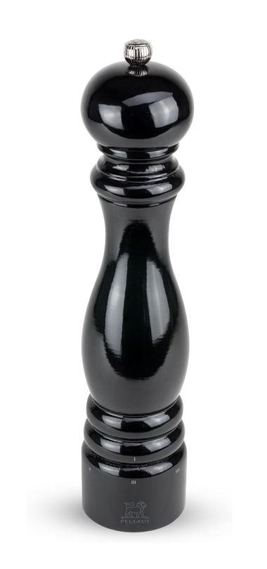 Peugeot Paris u'Select Black Lacquer 30cm Salt Mill by Kitchen Niche