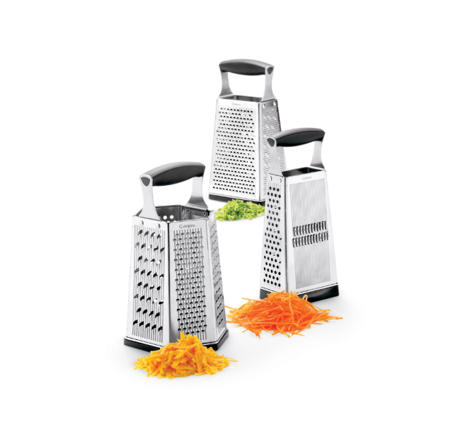 Cuisipro SGT 6-Sided Box Grater – 9.5" / 24 cm Cuisipro by Kitchen Niche