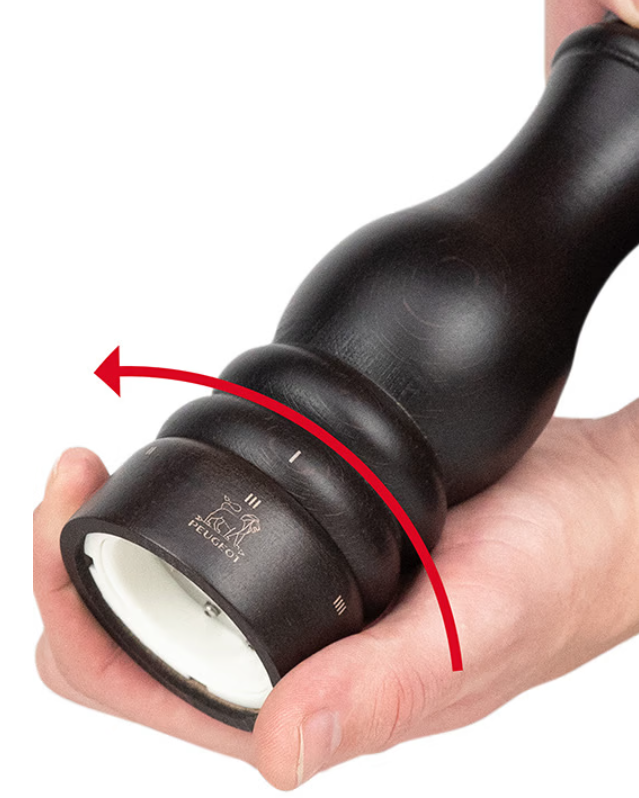 Peugeot Paris U’Select Chocolate Salt and Pepper Mill Set - 5” / 13 cm