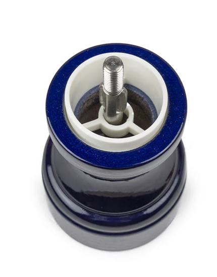 Peugeot Bistrorama Manual Salt Mill – Blue Lacquer Beechwood – 10 cm