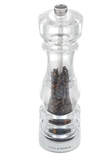 Cole & Mason The London Collection Pepper Mill – Acrylic – 11" / 30 cm by Kitchen Niche