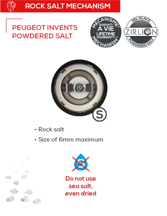 Peugeot Paris u'Select Chocolate 27cm Salt Mill by Kitchen Niche