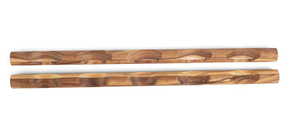 Ironwood Compact Acacia Wood Wine Rack