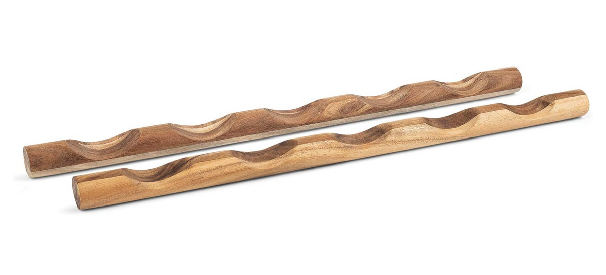 Ironwood Compact Acacia Wood Wine Rack