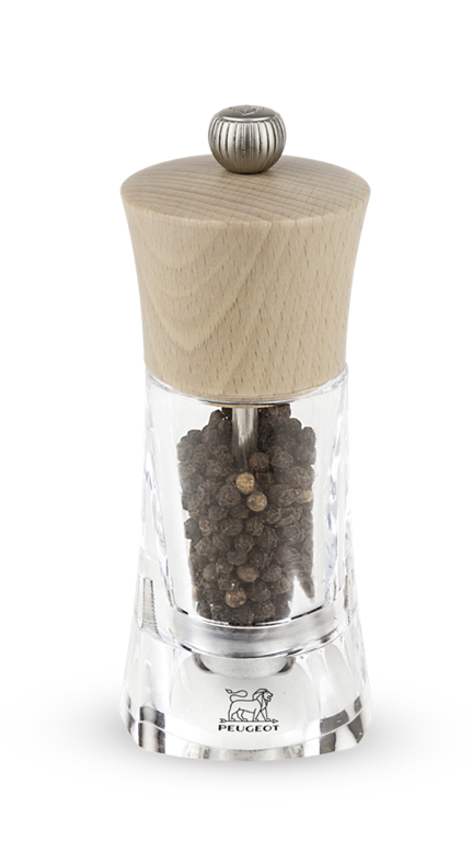 Peugeot Oleron Natural Pepper Mill by Kitchen Niche