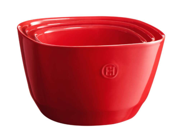 Emile Henry Salad Bowl – L – Burgundy (Grand Cru) – Ø 26 cm – H 16 cm – 5.5 L Emile Henry by Kitchen Niche