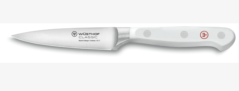 Wüsthof Classic White Paring Knife – 3.5" Wusthof by Kitchen Niche