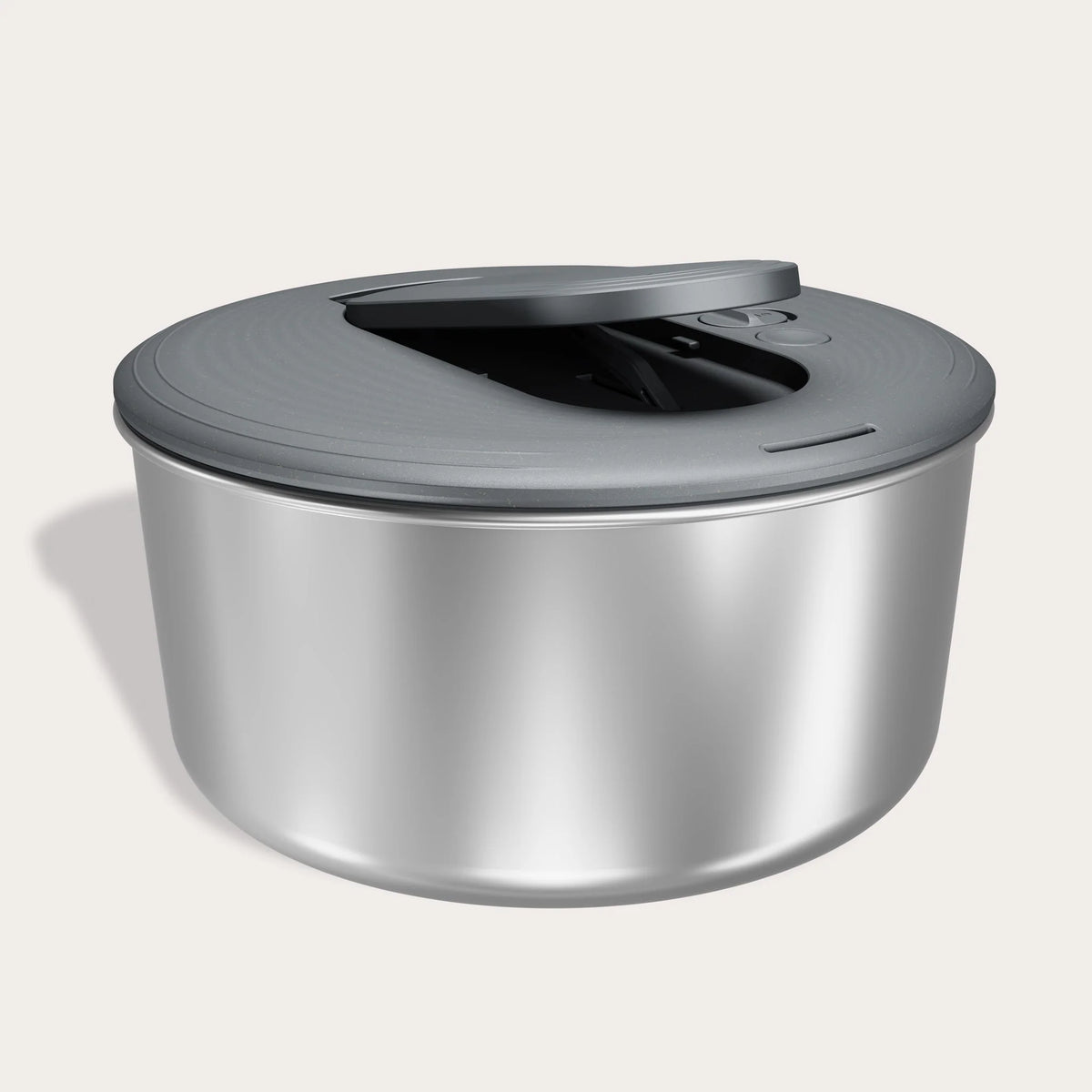 Zyliss Swift Dry Salad Spinner Stainless Steel – Large