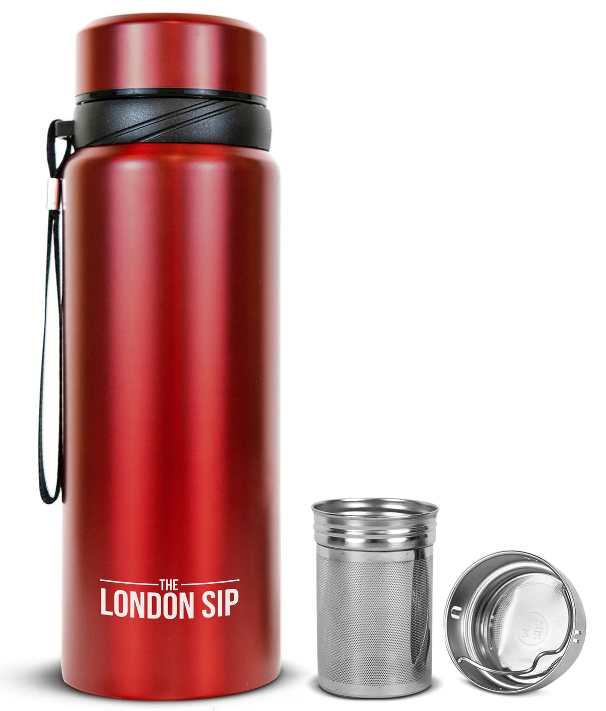 London Sip Tea Infuser Bottle 25 oz / 750 ml London Sip by Kitchen Niche