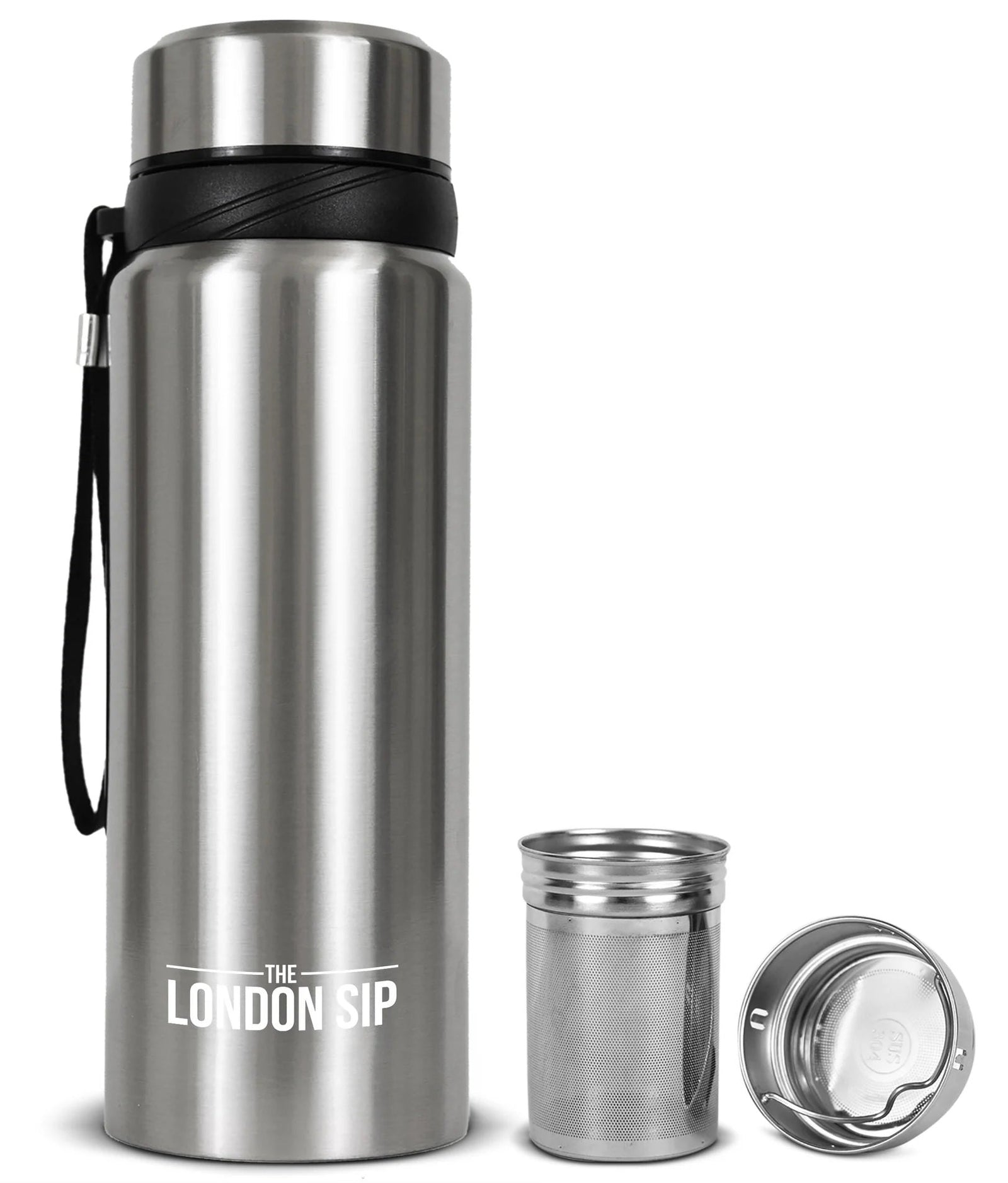 London Sip Tea Infuser Bottle 25 oz / 750 ml London Sip by Kitchen Niche