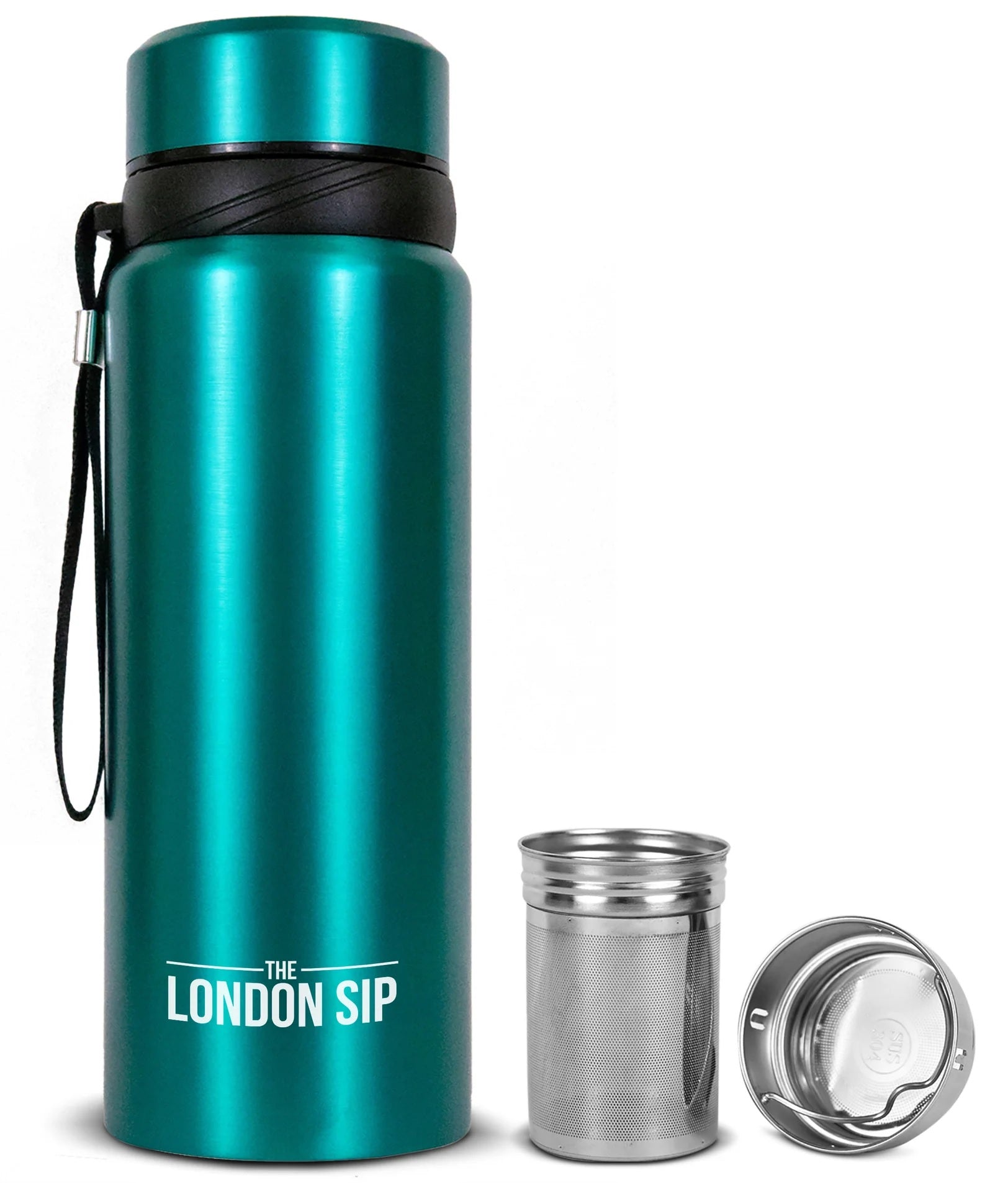 London Sip Tea Infuser Bottle 25 oz / 750 ml London Sip by Kitchen Niche