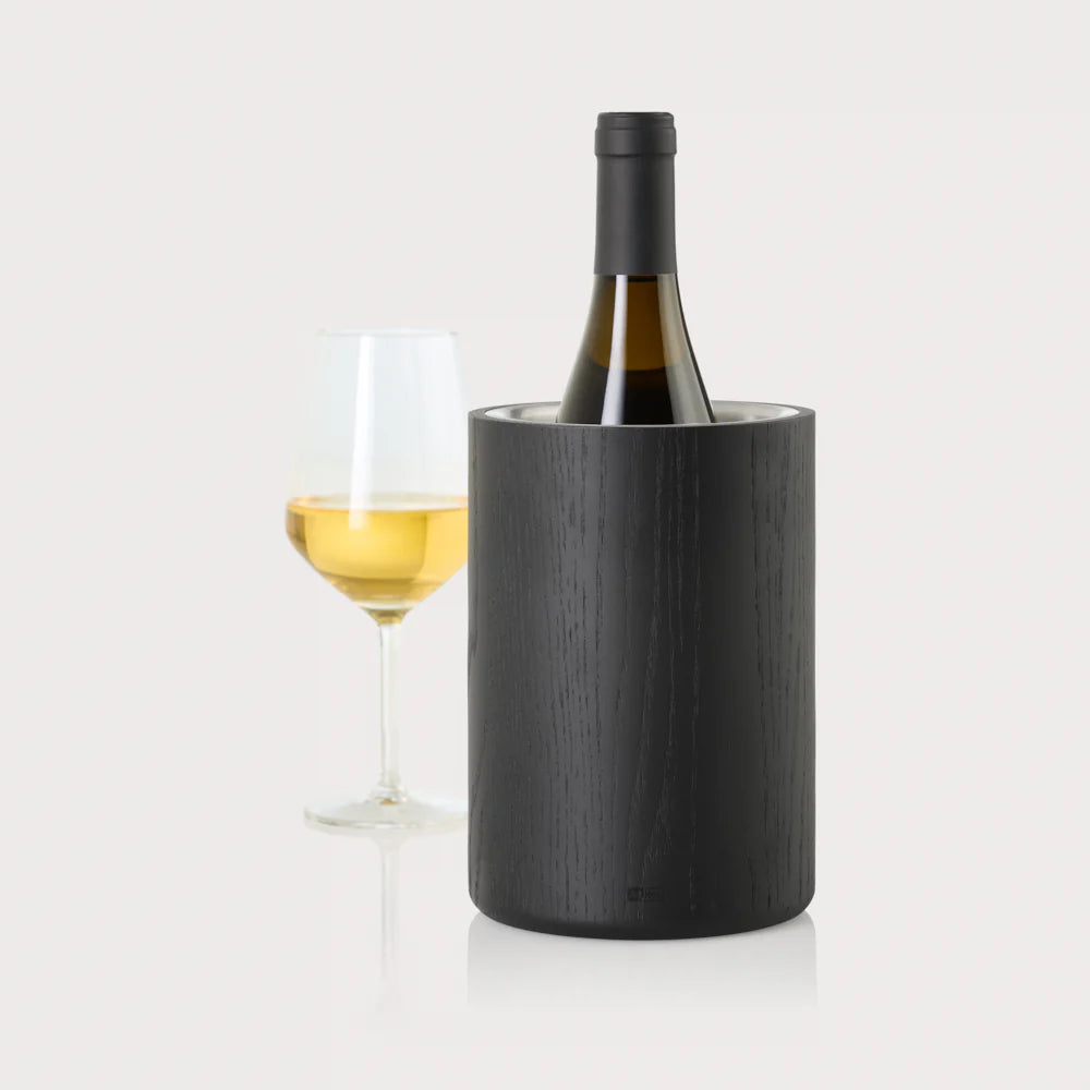 AdHoc Vine Wine &amp; Champagne Cooler – Black Ash Wood