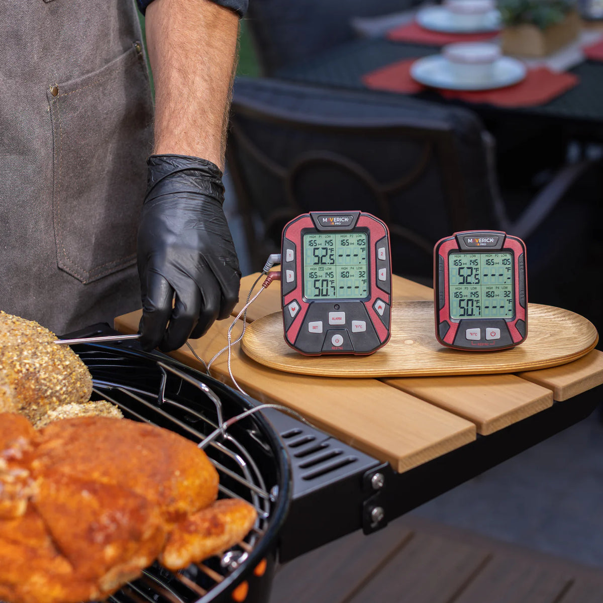 Maverick Extended Range Professional Wireless Thermometer Four Probe