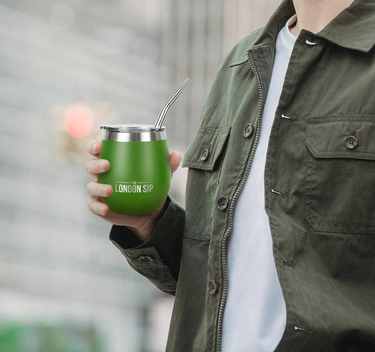 London Sip Yerba Mate Cup 8 oz / 250 ml (Set of 2) London Sip by Kitchen Niche