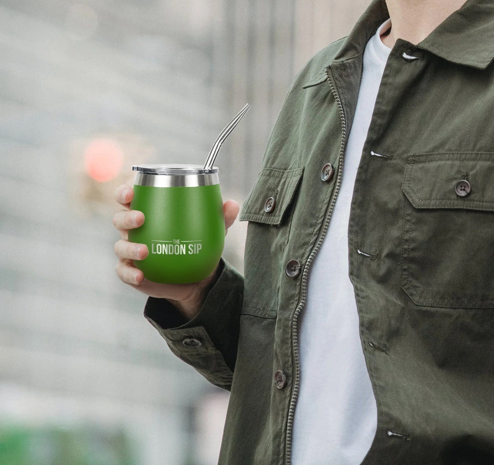 London Sip Yerba Mate Cup 8 oz / 250 ml (Set of 2) London Sip by Kitchen Niche