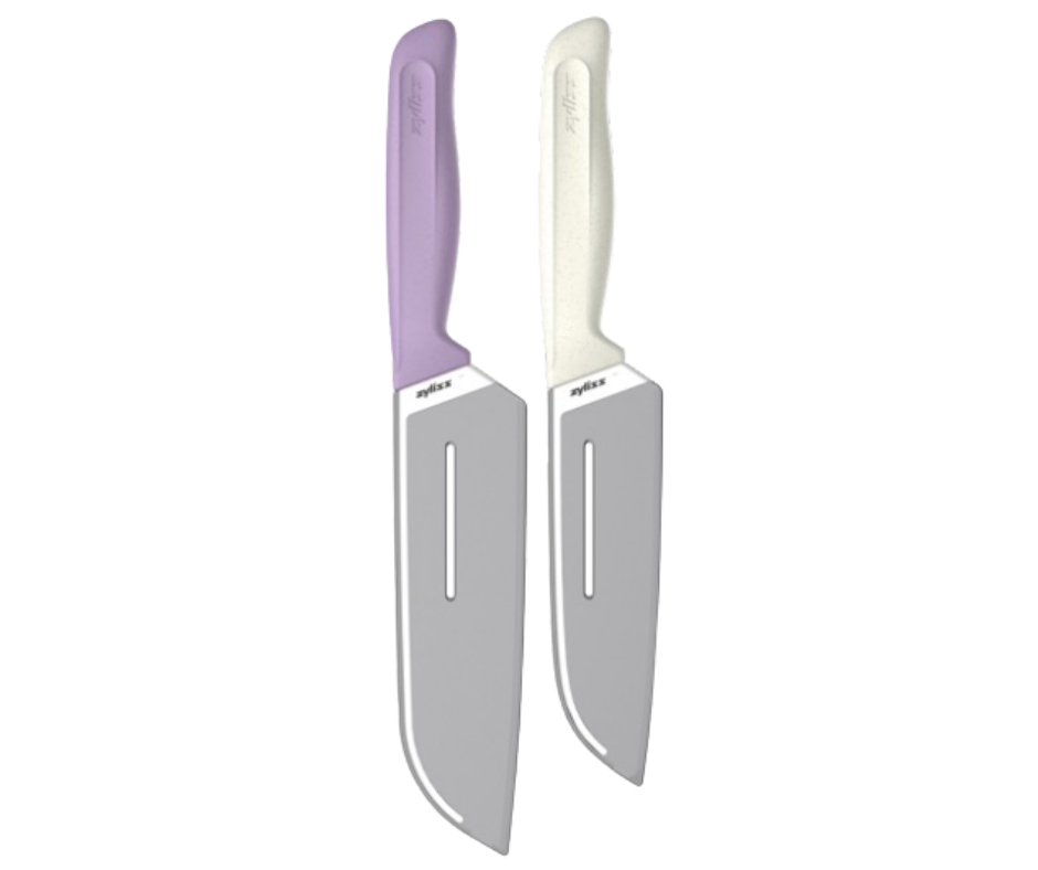Zyliss Classic 2 Pc Santoku Knife Set