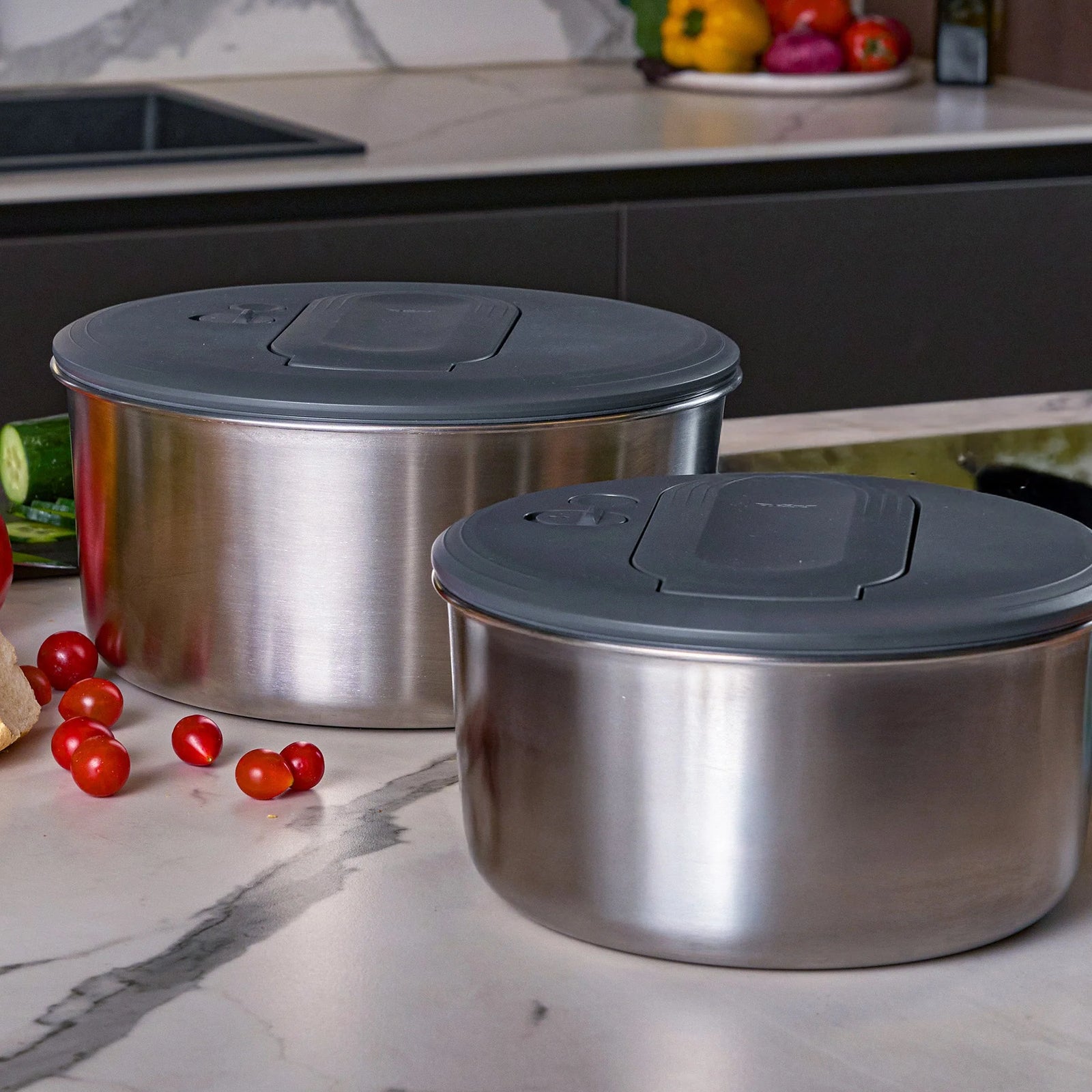 Zyliss Swift Dry Salad Spinner Stainless Steel – Large