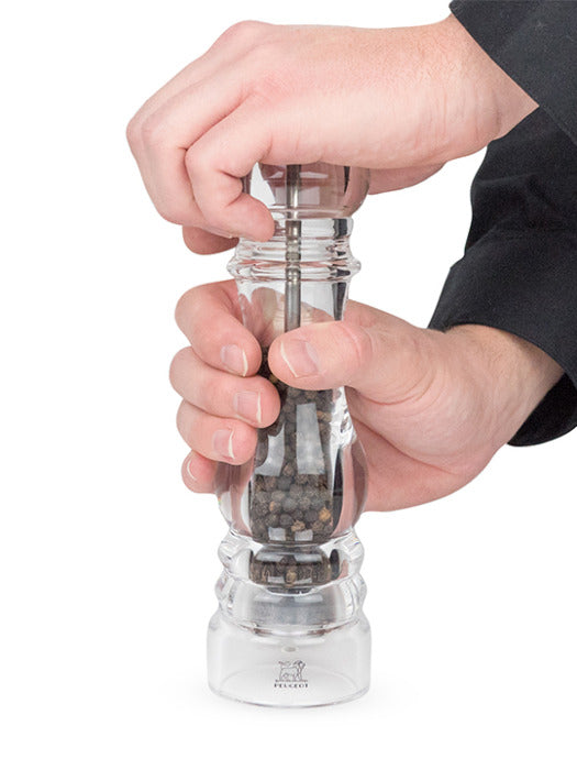Peugeot Nancy Classic Acrylic 22cm Pepper Mill by Kitchen Niche
