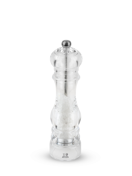 Peugeot Nancy Classic Acrylic 22cm Salt Mill by Kitchen Niche