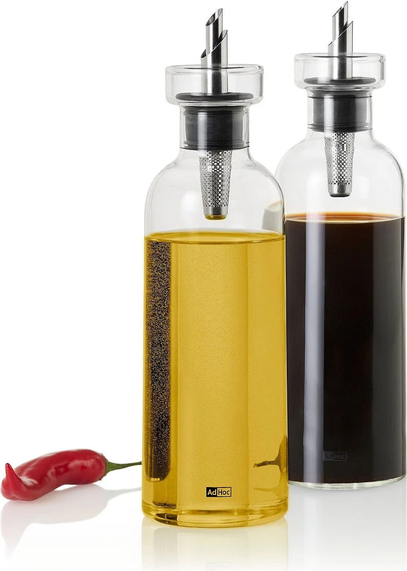 AdHoc AromaPour Oil & Vinegar Dispenser Set – 300 ml