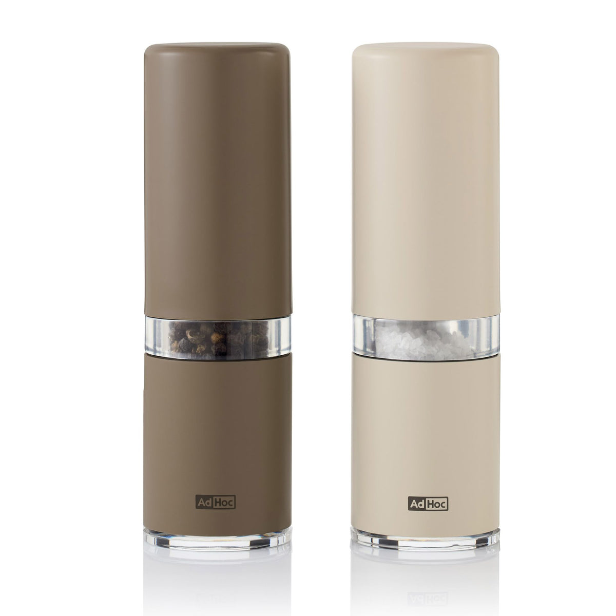 AdHoc Style Salt &amp; Pepper Mill Gift Set – Taupe/Beige