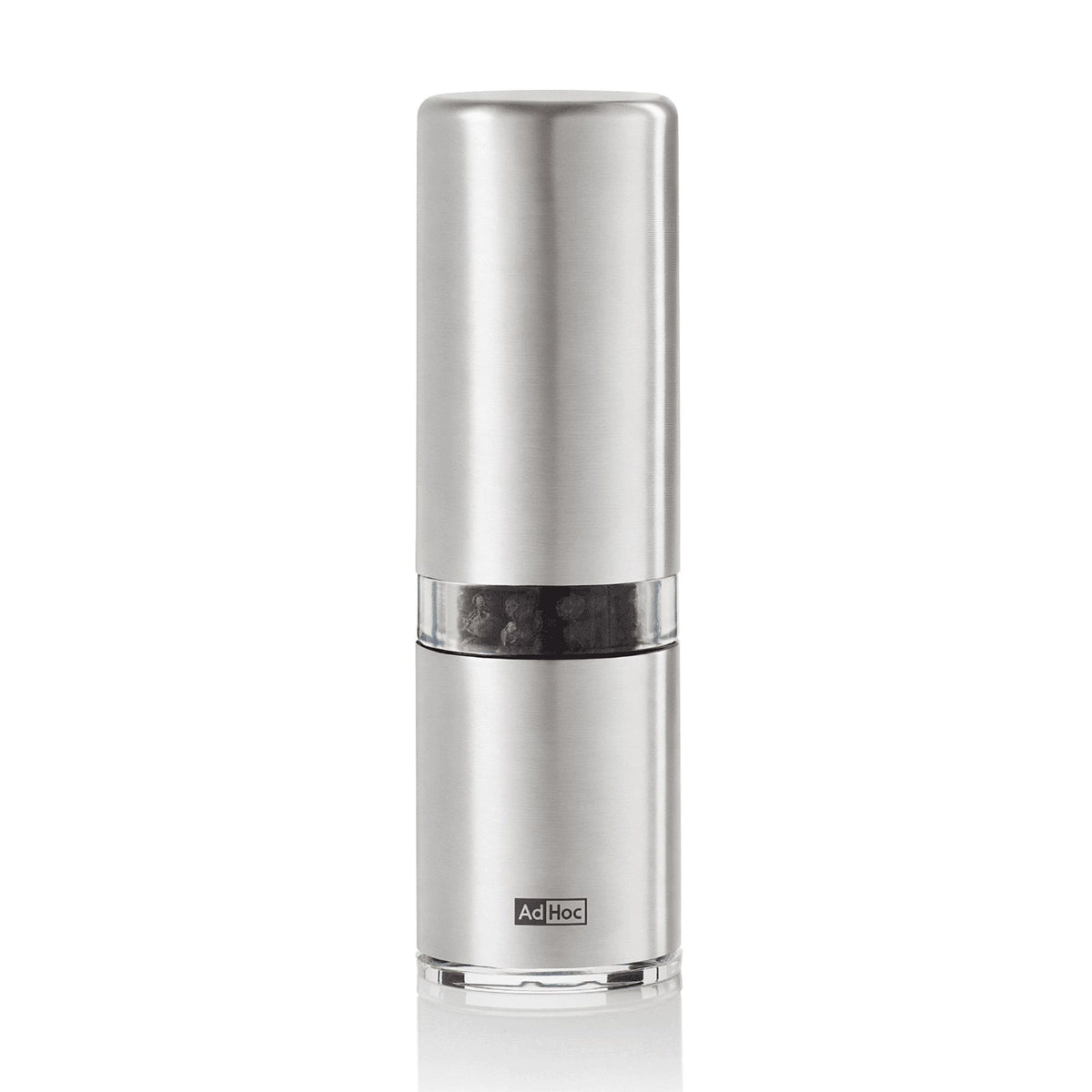 AdHoc Style Salt &amp; Pepper Mill – Matt Brushed Stainless Steel