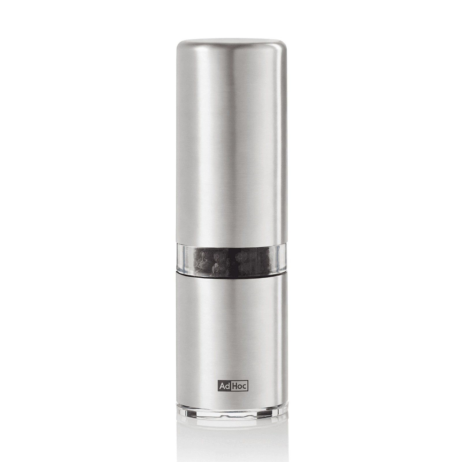 AdHoc Style Salt & Pepper Mill – Matt Brushed Stainless Steel