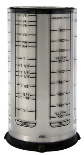 KitchenArt 2 Cup Adjust-A-Cup Measuring Cup by Kitchen Niche