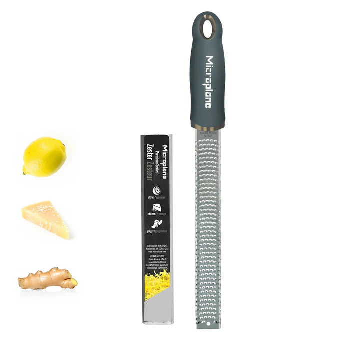 Microplane Premium Series Zester / Grater – After Dark Grey by Kitchen Niche