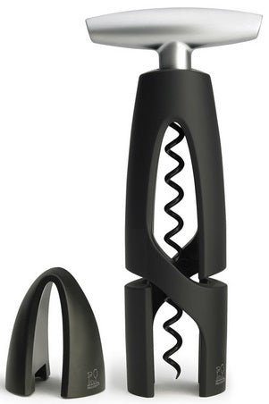 Peugeot Black Altar Corkscrew with Foil Cutter by Kitchen Niche