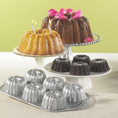 Nordic Ware Anniversary Bundtlette Pan by Kitchen Niche