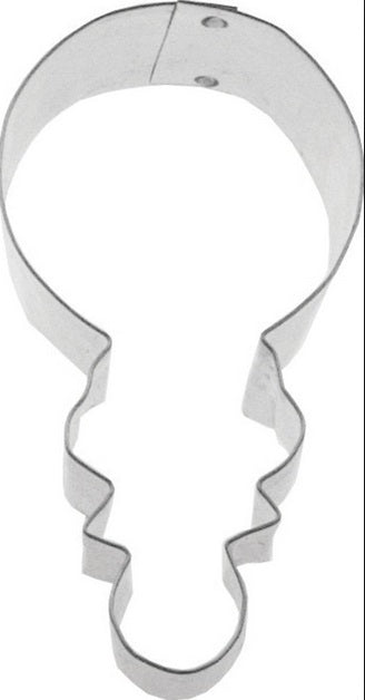 Fox Run 3" Baby Rattle Cookie Cutter by Kitchen Niche