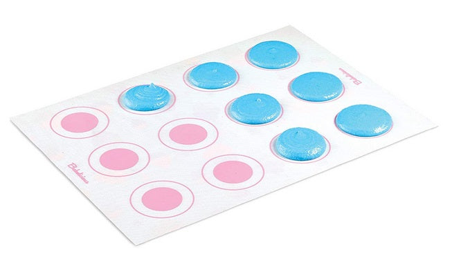 Bakelicious Cupcake / Cookie 2-Sided Silicone Baking Mat by Kitchen Niche