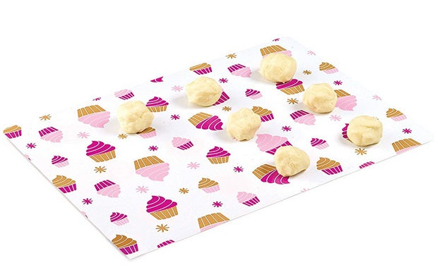 Bakelicious Cupcake / Cookie 2-Sided Silicone Baking Mat by Kitchen Niche