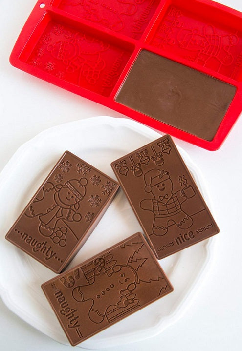 Bakelicious Naughty & Nice Chocolate Mold Set by Kitchen Niche