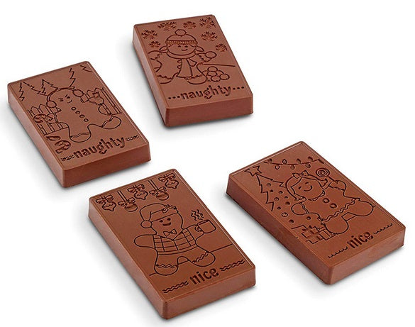 Bakelicious Naughty & Nice Chocolate Mold Set by Kitchen Niche