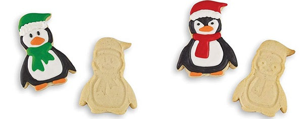 Bakelicious Penguin Flip & Stamp Cookie Cutter by Kitchen Niche
