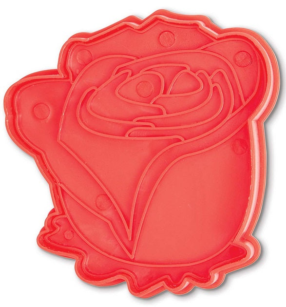 Bakelicious Rose Plunger Cookie Cutter by Kitchen Niche