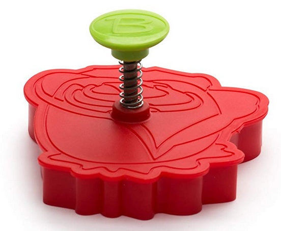 Bakelicious Rose Plunger Cookie Cutter by Kitchen Niche