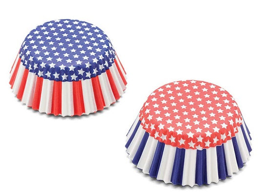 Fox Run Patriotic United States Baking Cup Set of 50 by Kitchen Niche